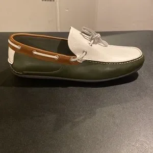 Salvatore Ferragamo Olive\\White Shoe Mens Size 10.5 2E (Fits like a Size 11) Salvatore Ferragamo | Shoes | Salvatore Ferragamo Olivewhite  main image 2